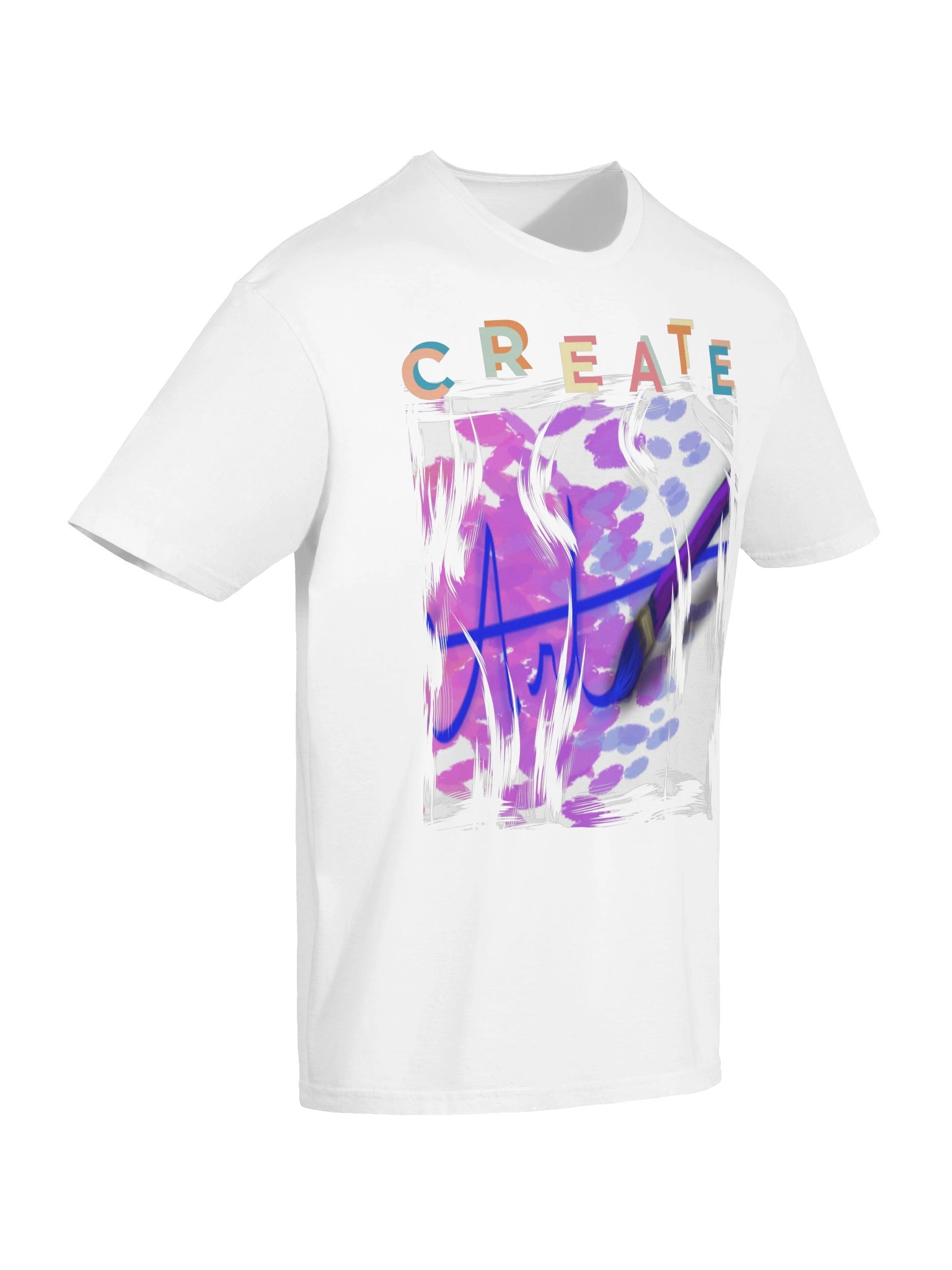 "Create Art" T-Shirt. Unisex Gildan Softstyle T-Shirt product image (5)