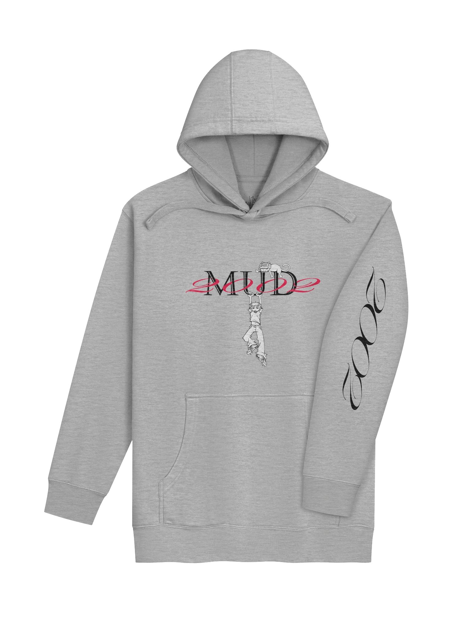 Mud2002 "Odd" Hoodie (Grey) product image (4)