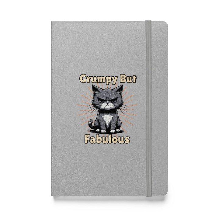 Grumpy But Fabulous Cat Hardcover Journal product image (1)