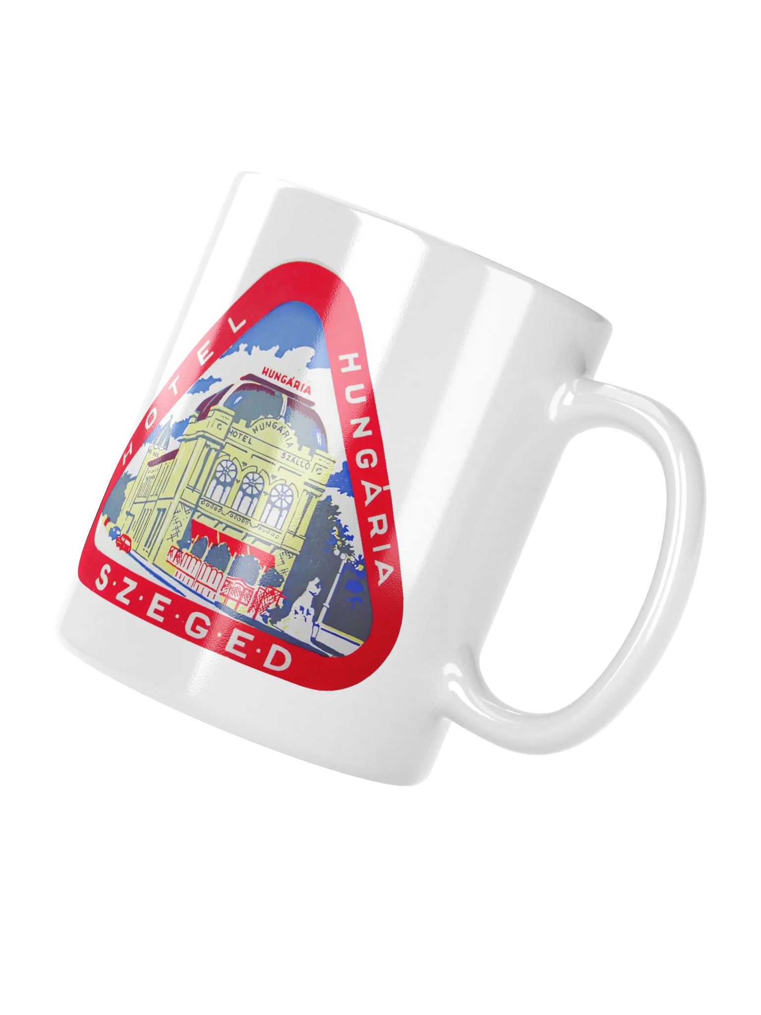 Hotel Hungaria Mug-Red product image (3)