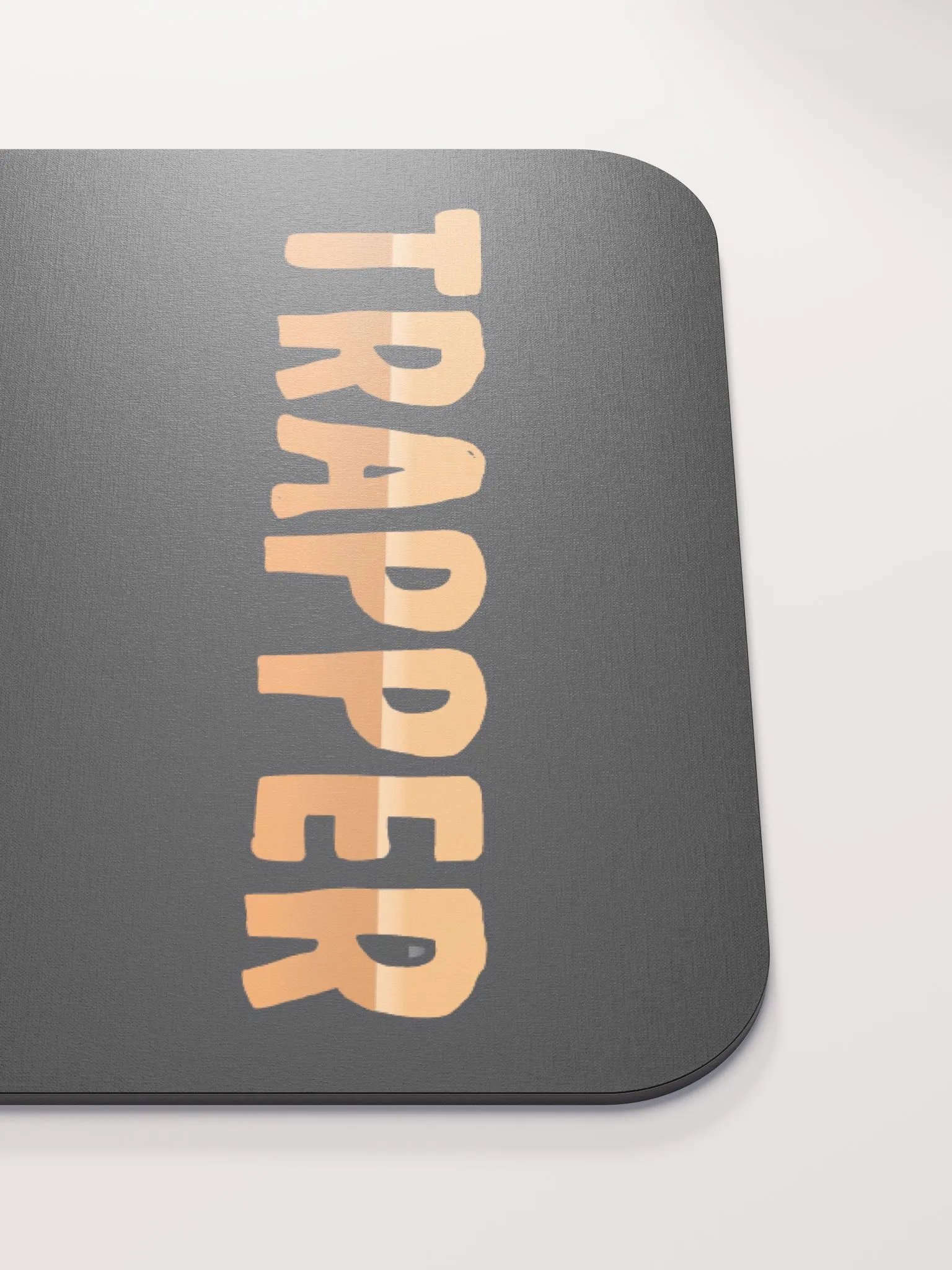 Trapper Logo Mouse Pad - Dark Background product image (5)