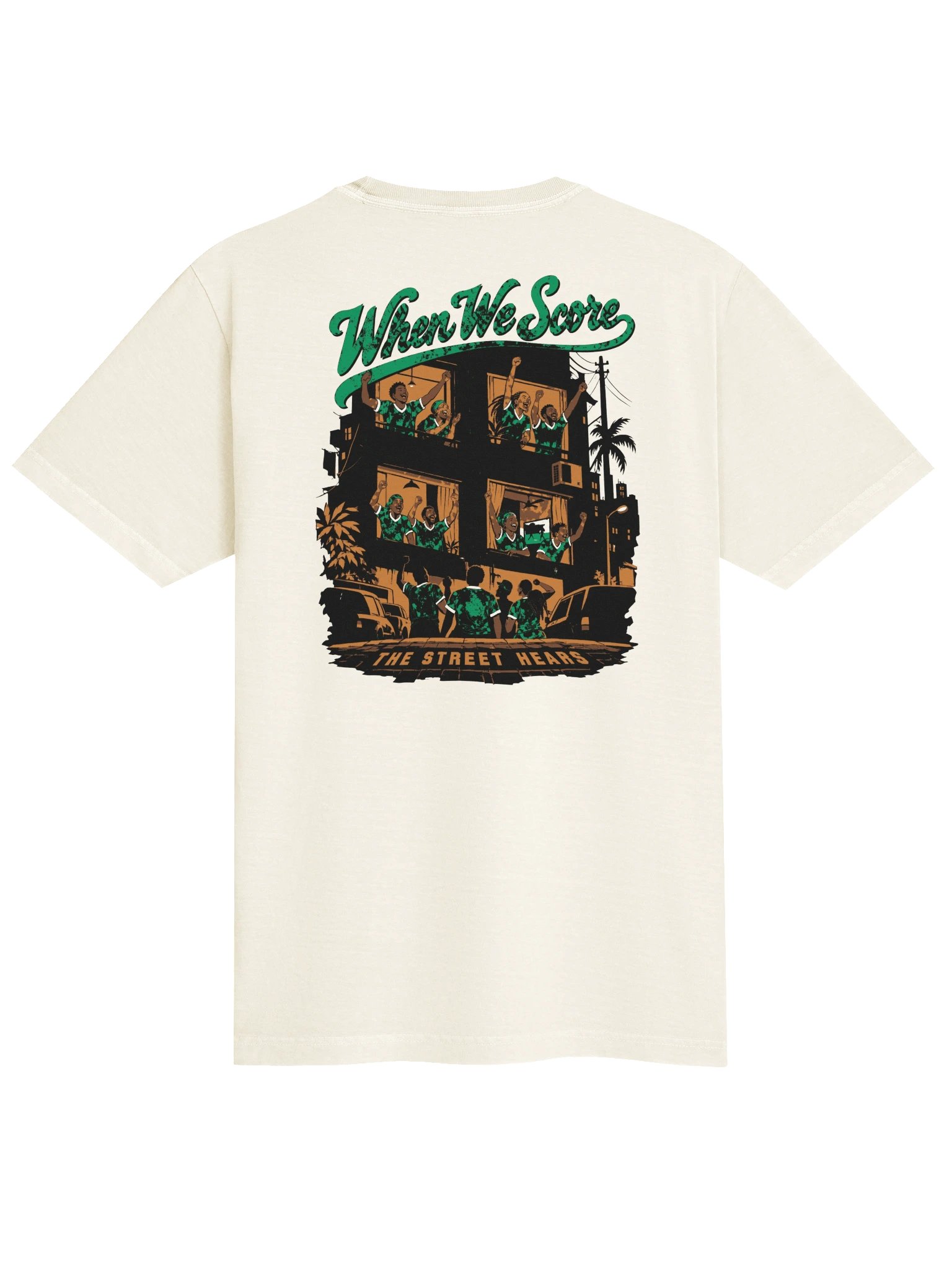 When We Score, the Street Hears (Heavyweight garment-dyed tee) product image (2)