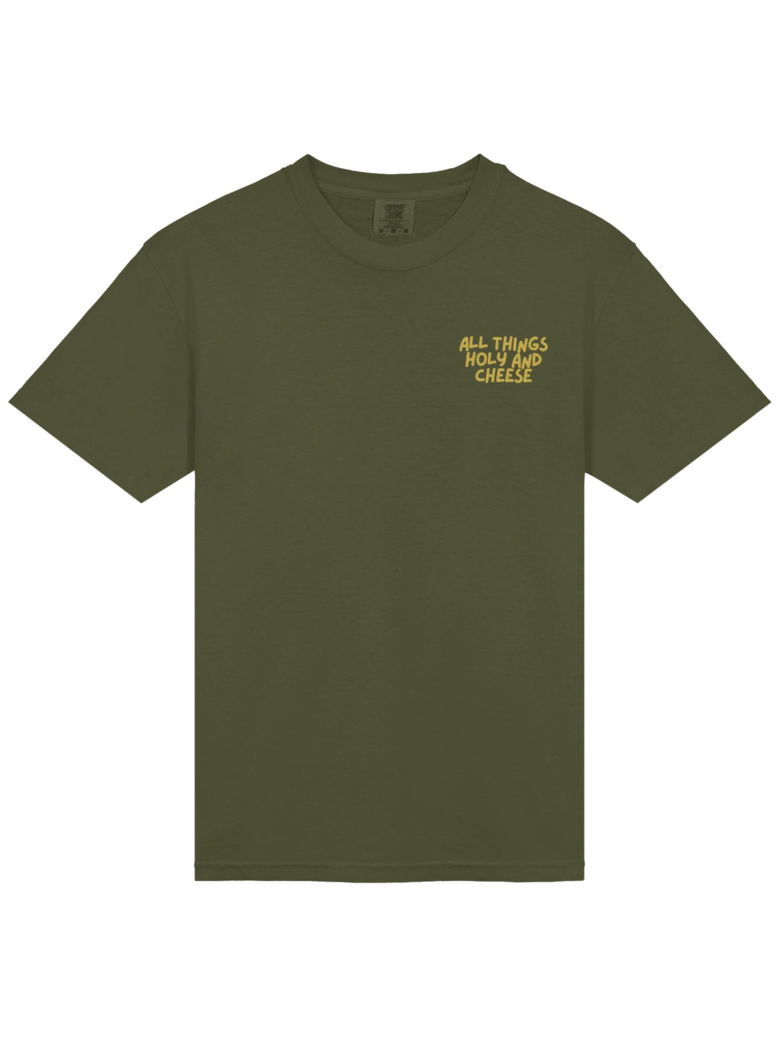 Holy Cheese Comfort Tee product image (22)