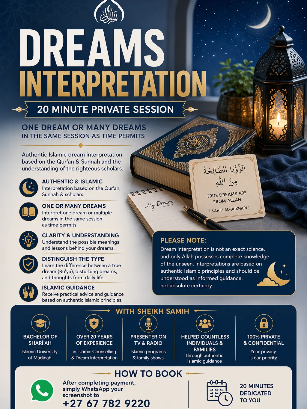 Dream Interpretation – 20 Minute Session product image (1)