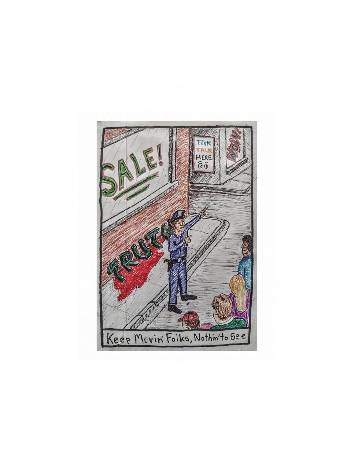 Keep Movin' Folks Print product image (5)