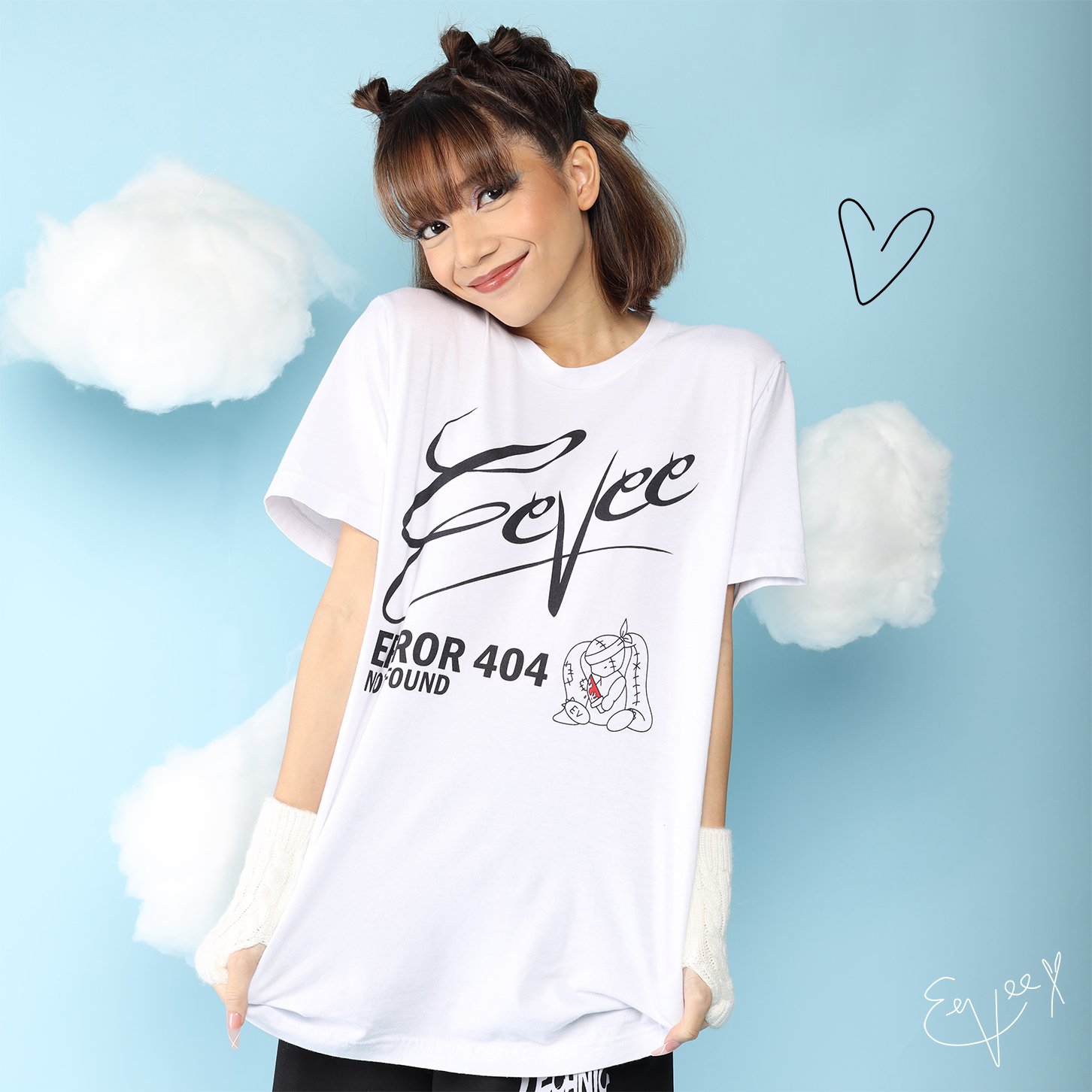 EV SIGNATURE TEE - [WHITE] product image (6)