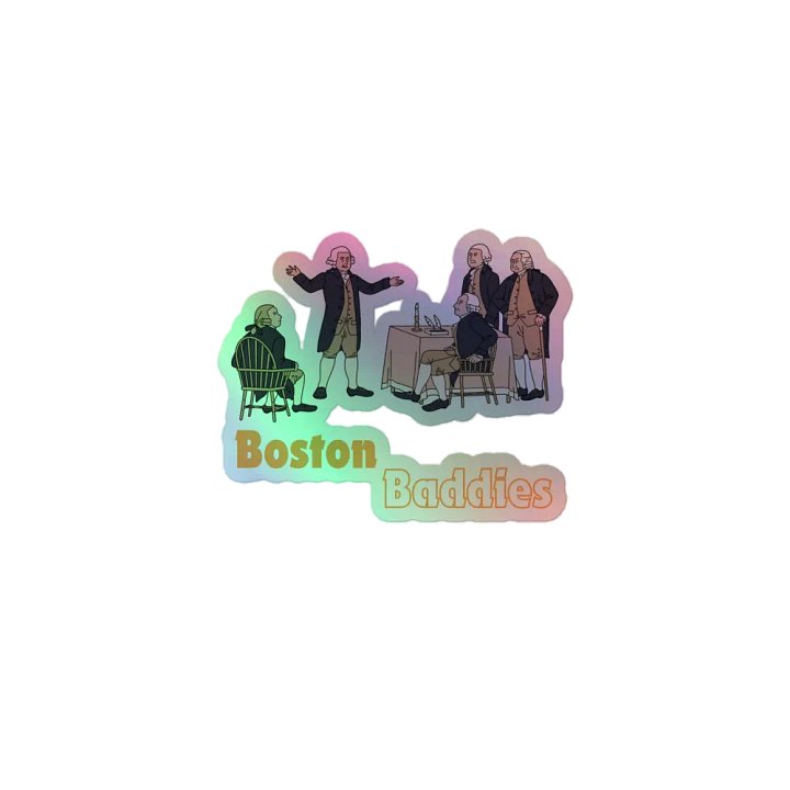Boston Baddies Holographic Sticker product image (1)