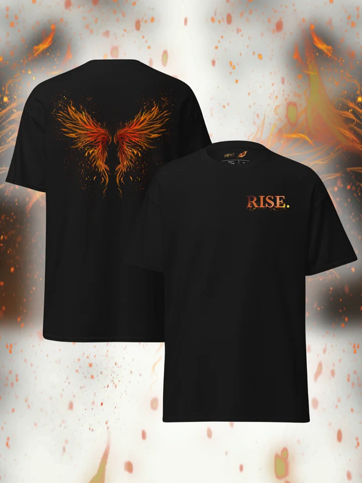“RISE” T-shirt product image (1)