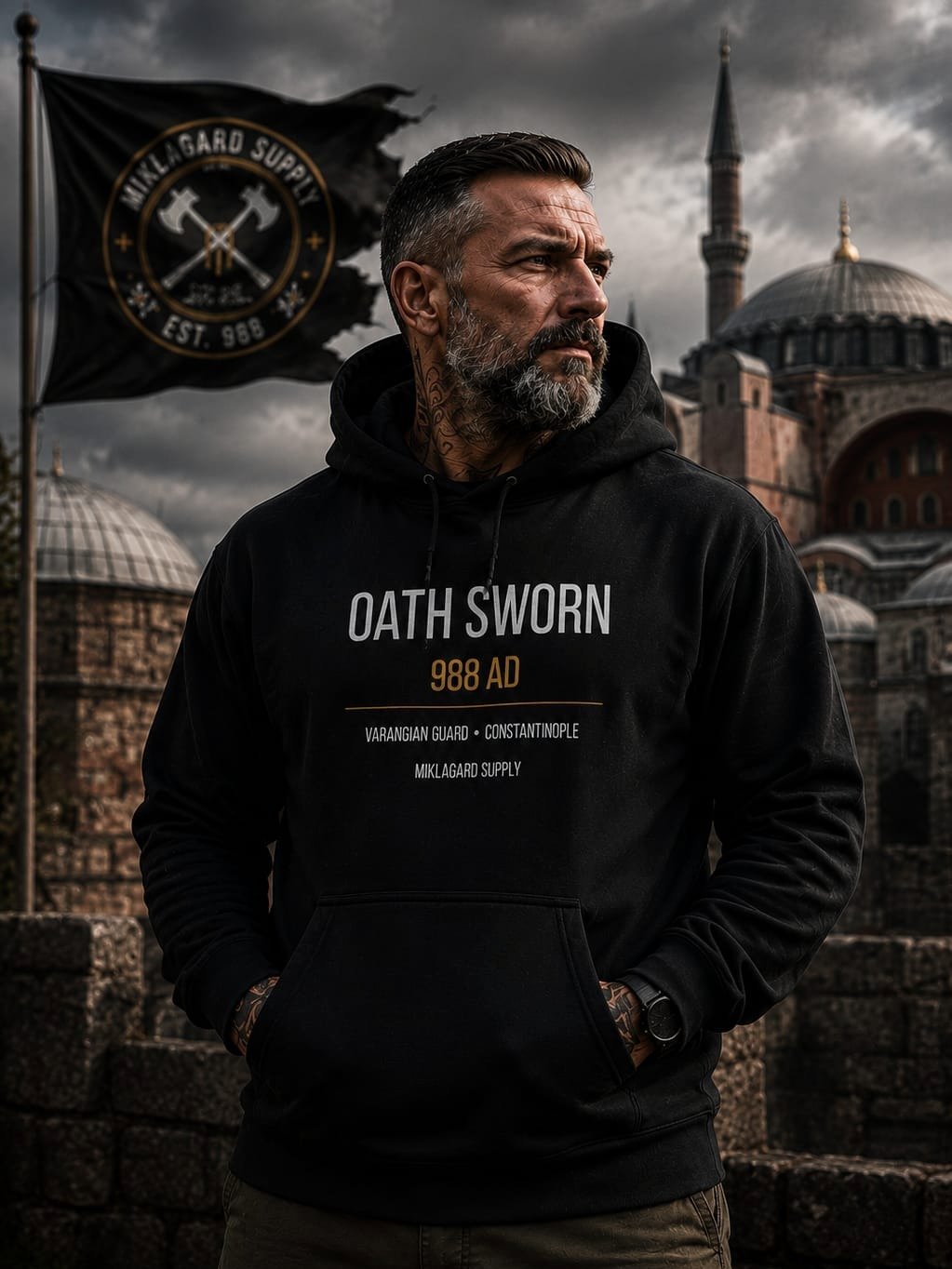 Varangian Guard Hoodie — OATH SWORN product image (1)