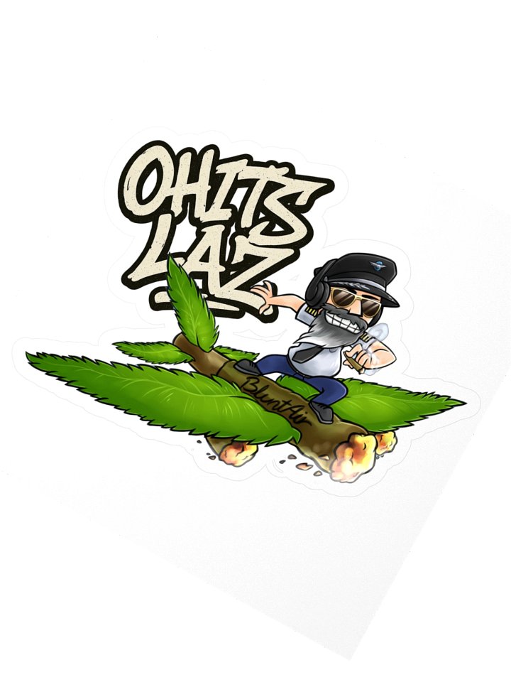 Ohitslaz Oldschool Logo Sticker product image (2)