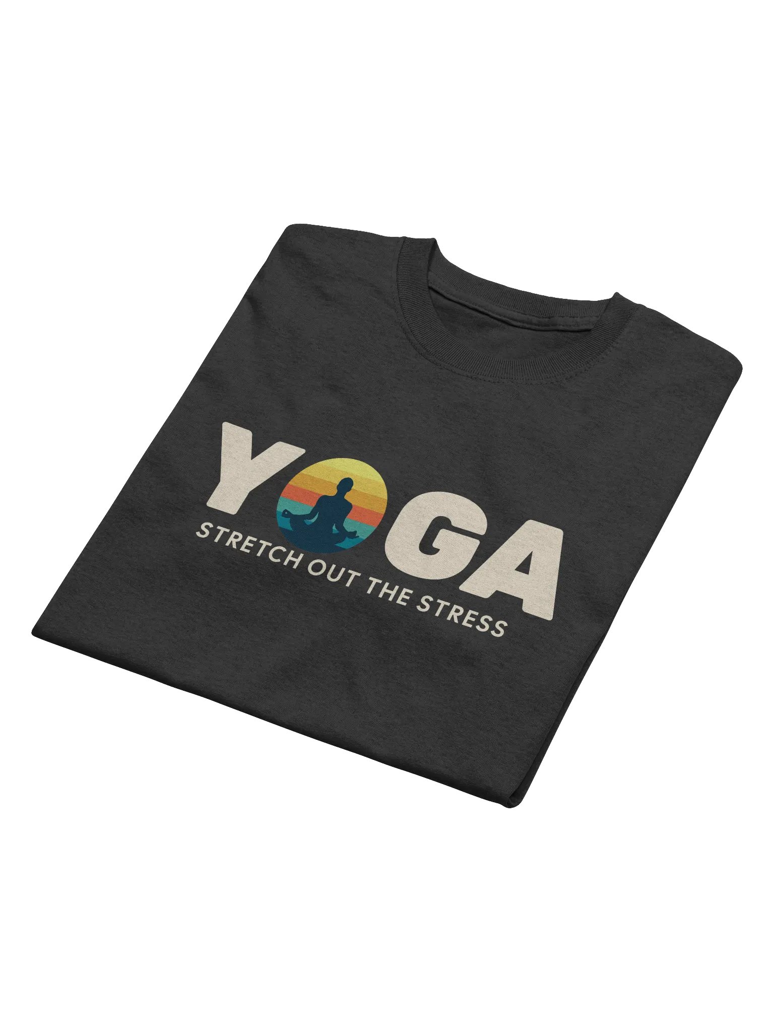 Yoga - Stretch Out the Stress Tee product image (4)