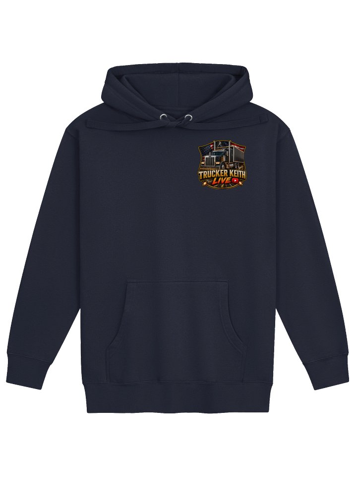 Trucker Keith Live Semi-Truck Flag Pineapple Pizza Hoodie product image (2)