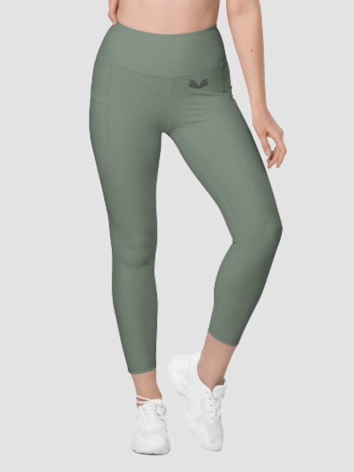 Leggings with Pockets - Sage Green product image (2)