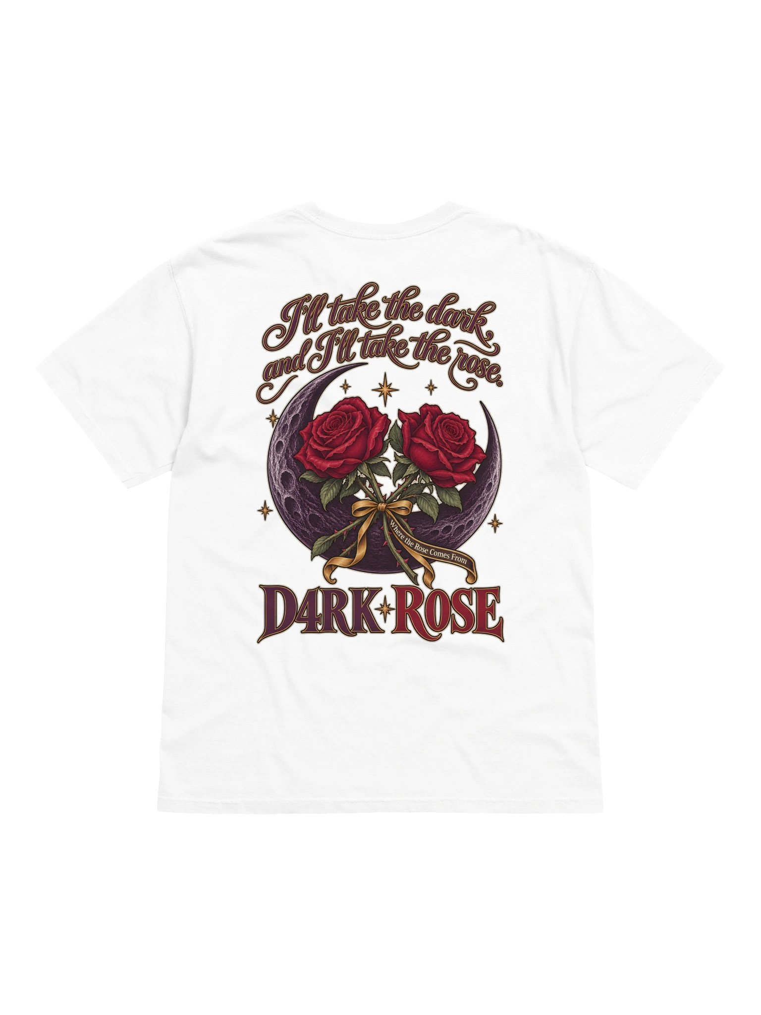 D4RK R0SE Where the Rose Comes From Heavyweight T-Shirt product image (10)