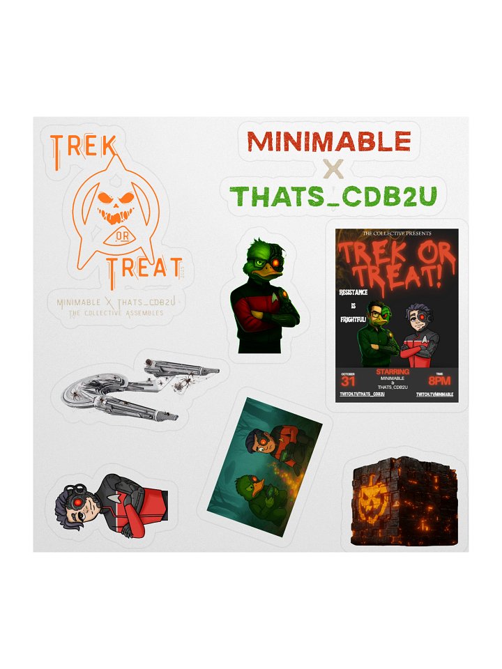 Trek or Treat 2025 - Sticker pack product image (1)