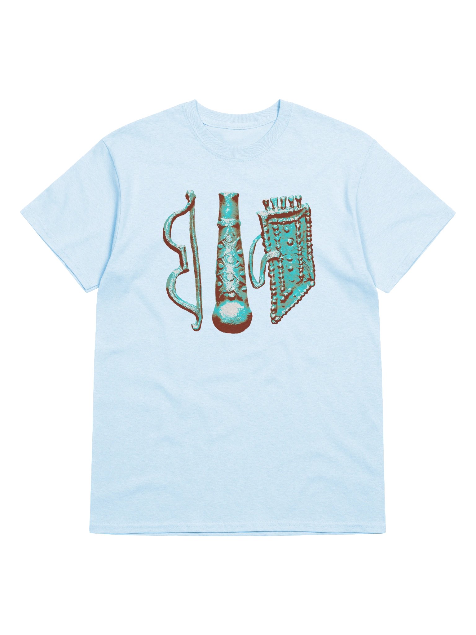 Roman Hercules Bow, Club & Quiver Authentic art 3rd Century BC, T-Shirt product image (8)