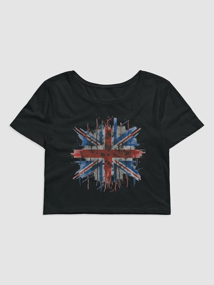 Womens Urban Graffiti Union Jack Crop product image (1)