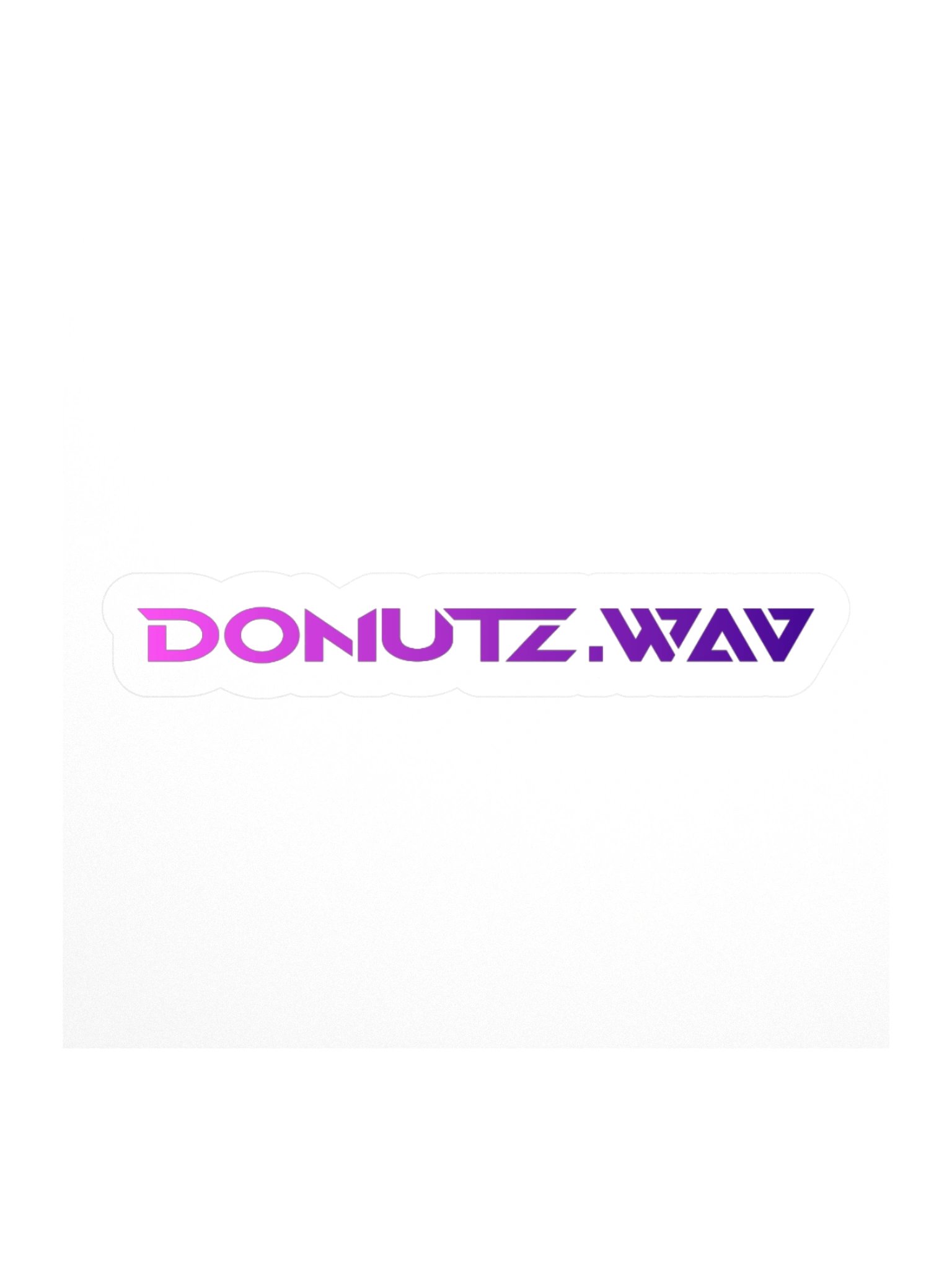 DONUTZ.wav After Hours Sticker [Color] product image (1)