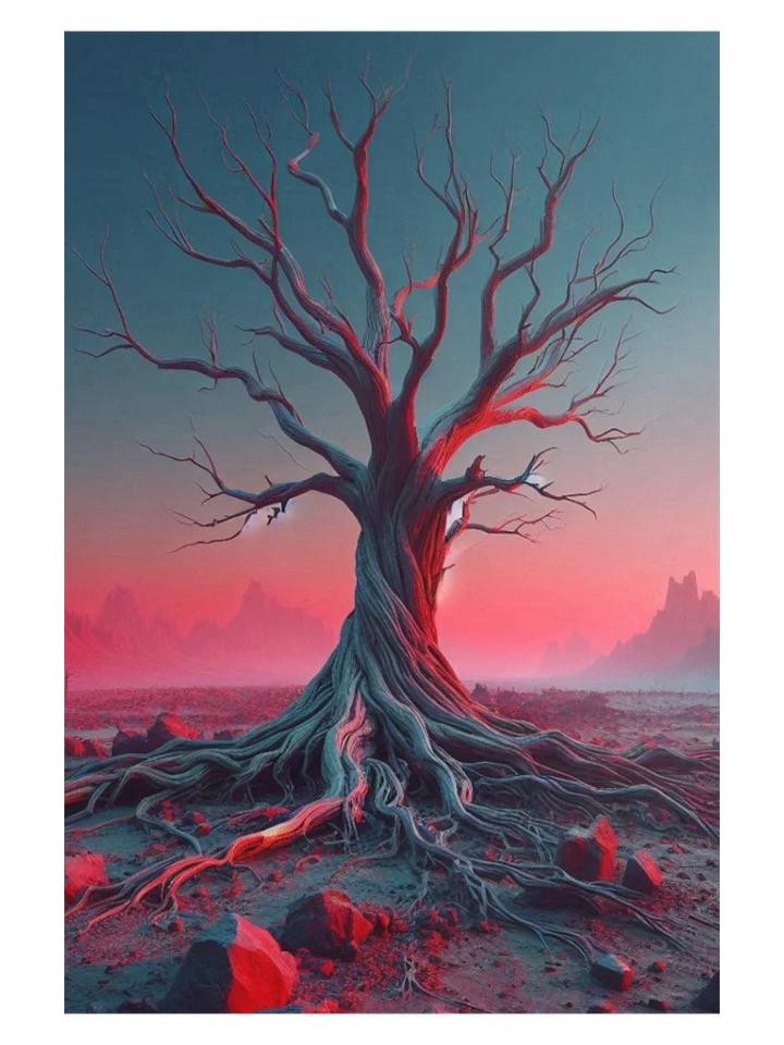 Alien Tree Enhanced Matte Paper Poster product image (1)