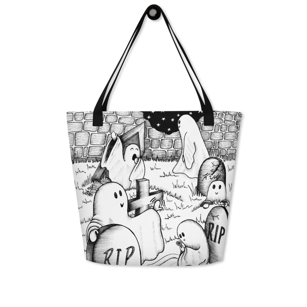 Graveyard Wake Up Tote Bag product image (4)