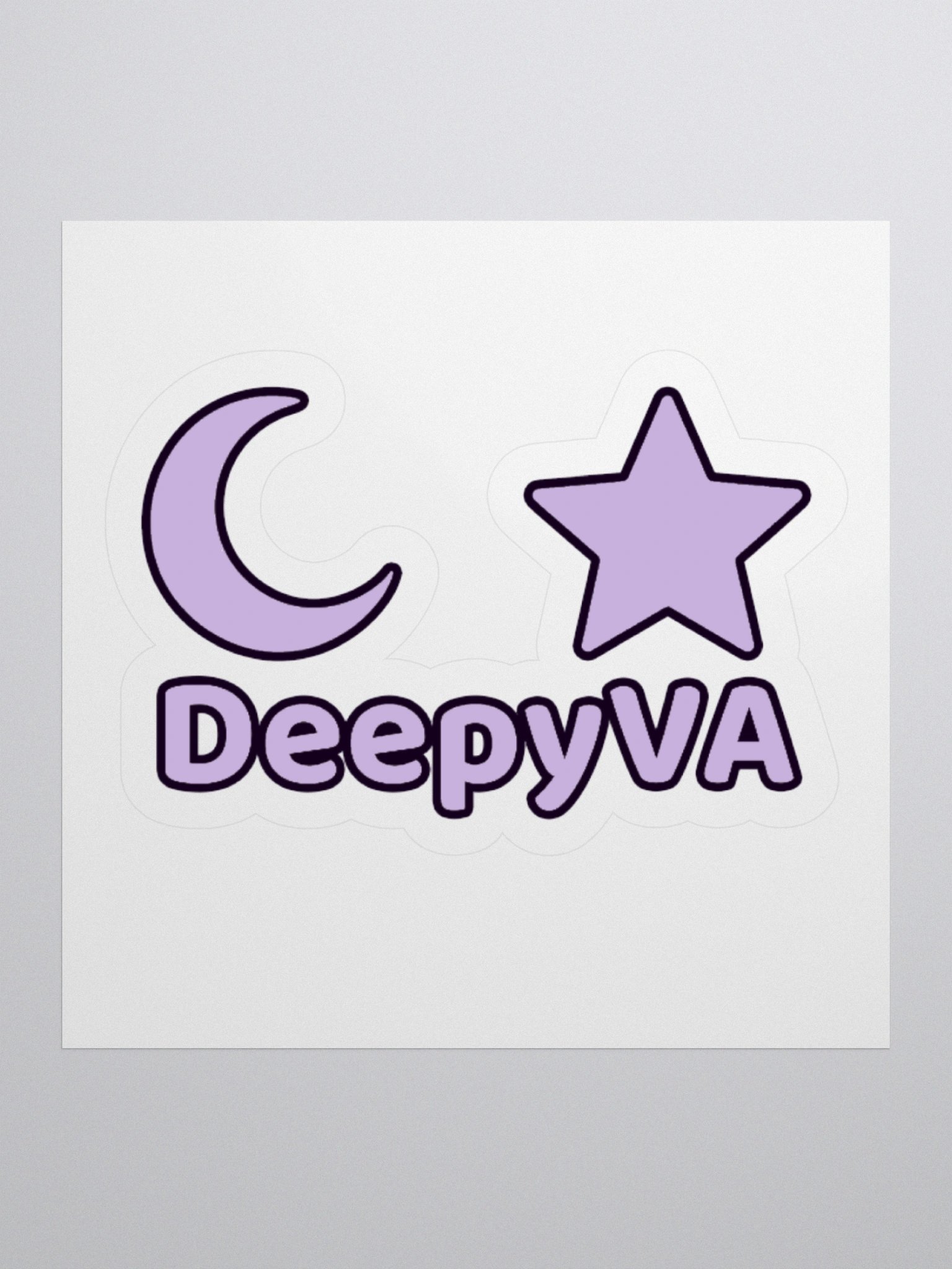 Purple DeepyVA Stickers product image (1)