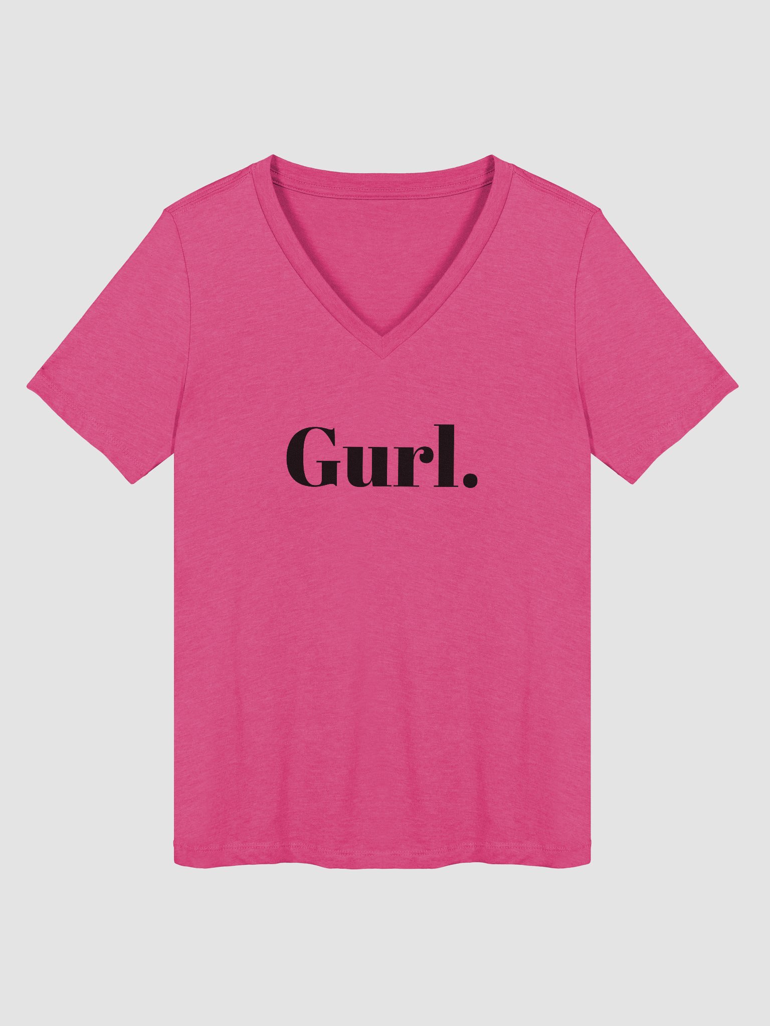 Gurl V-neck tee product image (1)
