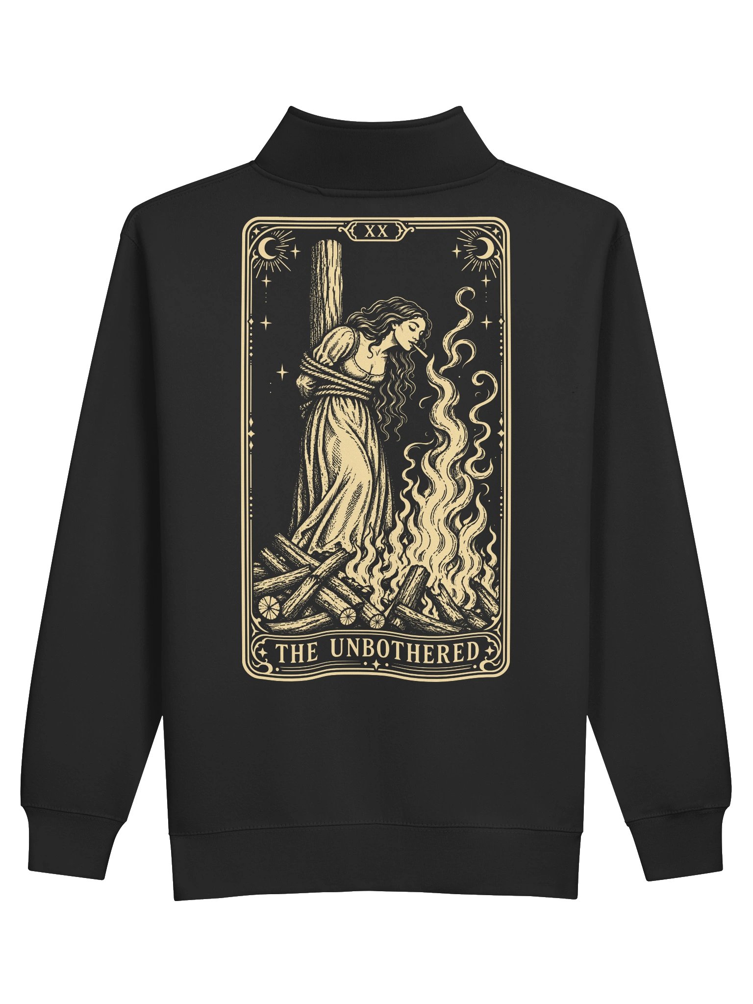 The Unbothered Tarot Premium Quarter Zip Sweatshirt product image (1)