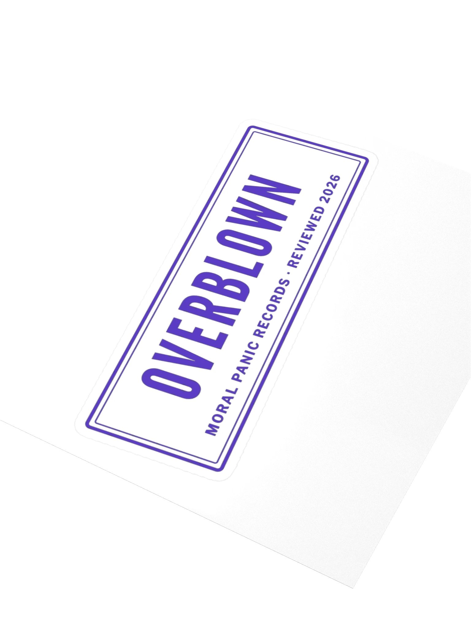 OVERBLOWN Stamp Sticker product image (3)