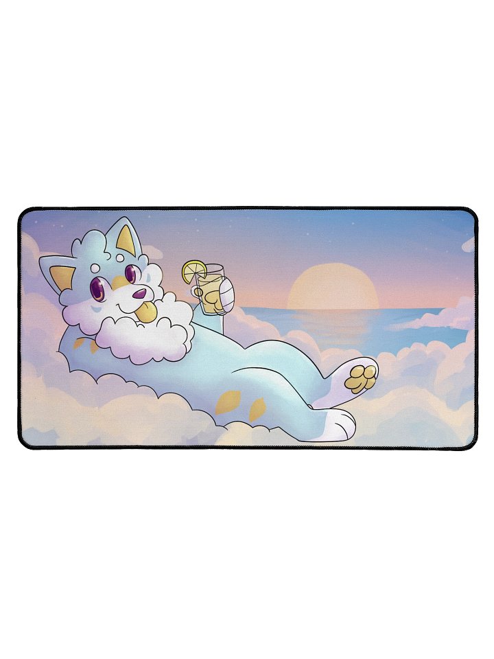 Blue Lemonade Desk Mat product image (1)