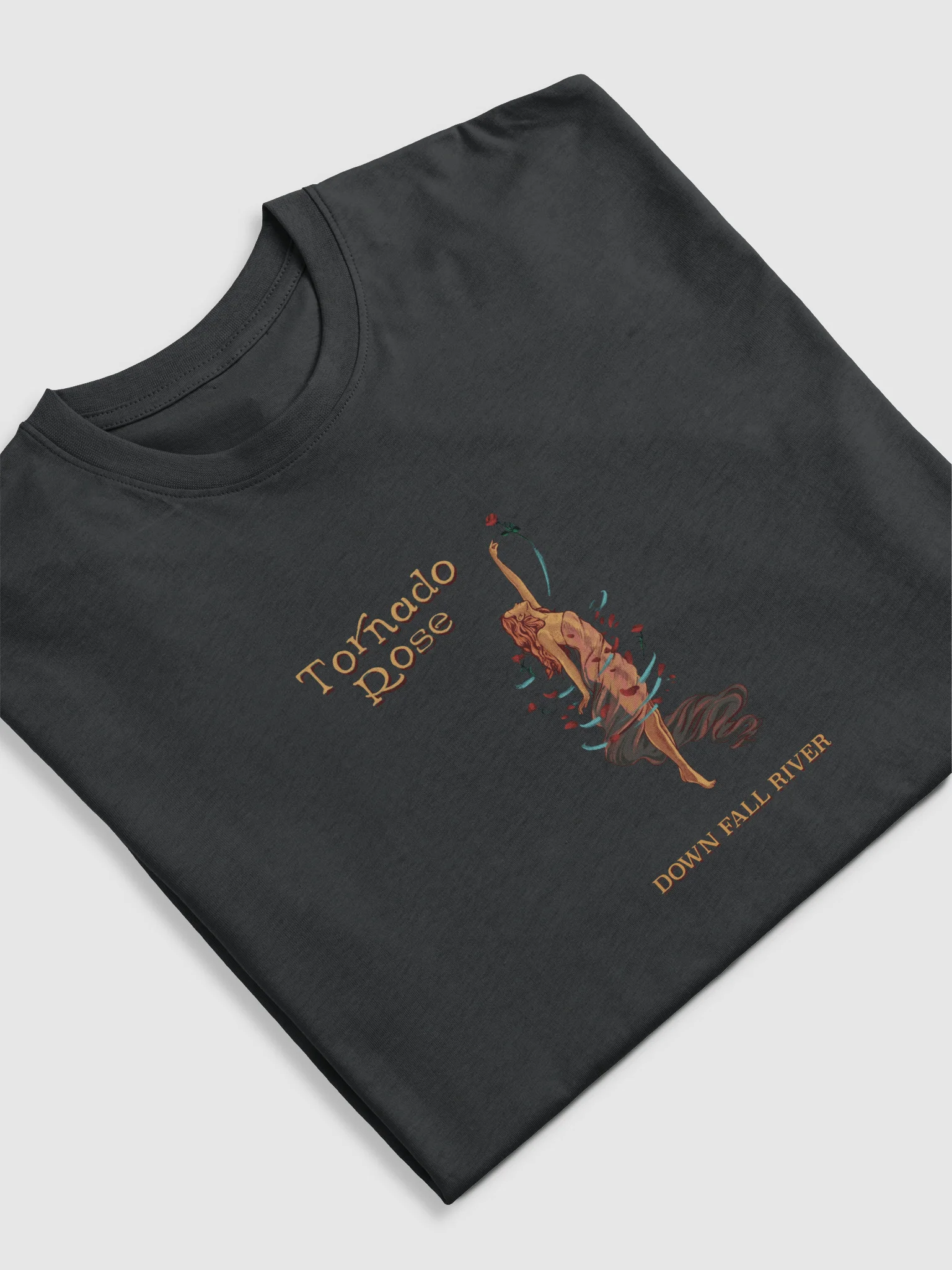 Down Fall River Black Tee product image (11)