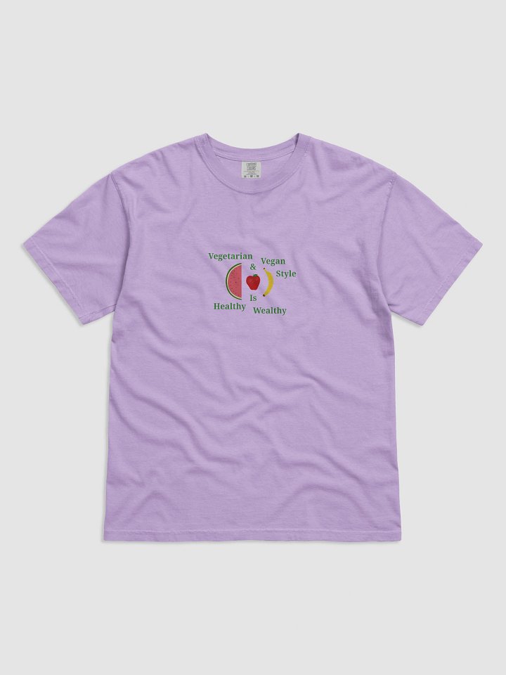 Healthy & Wealthy Vegetarian T-Shirt product image (1)