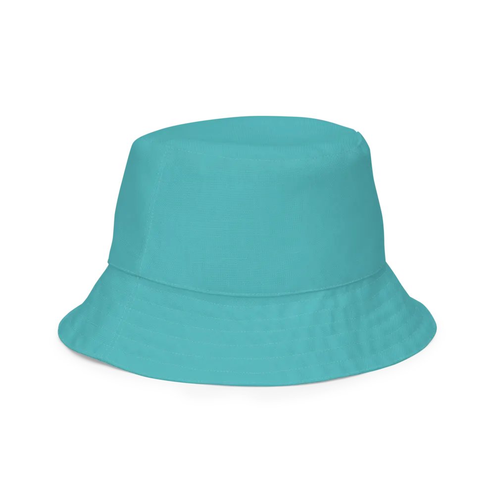Chaos in Color Reversible Bucket Hat - Wave at Sunset product image (8)
