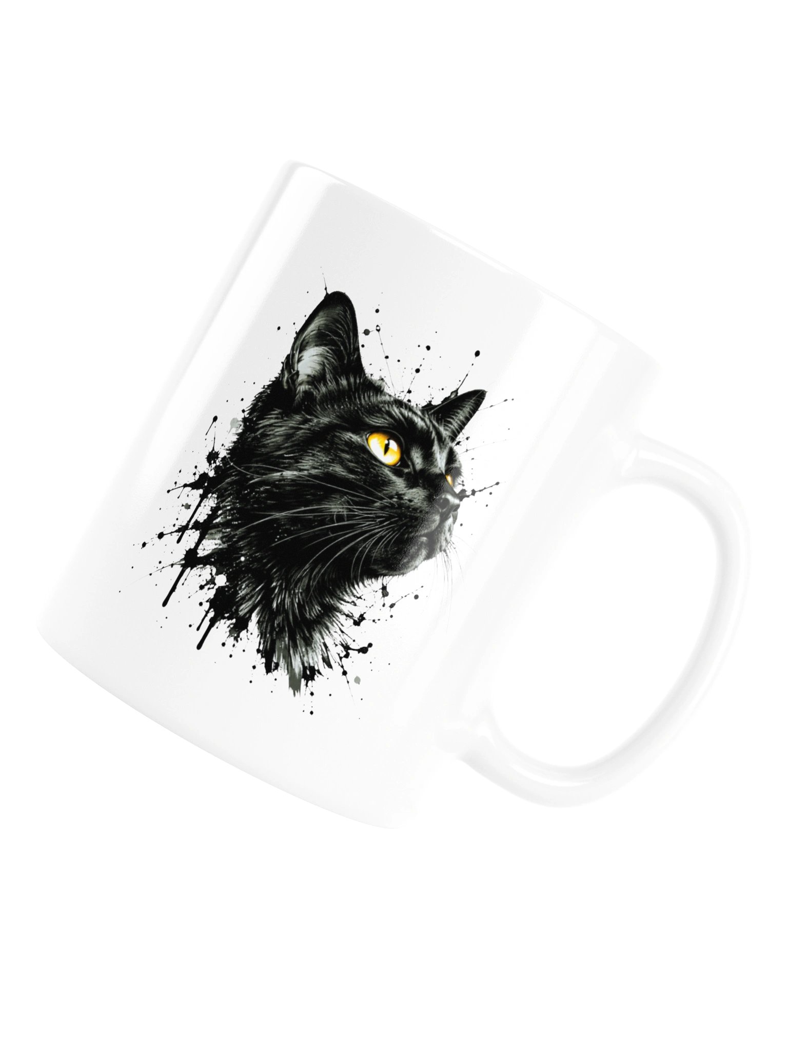 Midnight Cat Ceramic Mug product image (17)