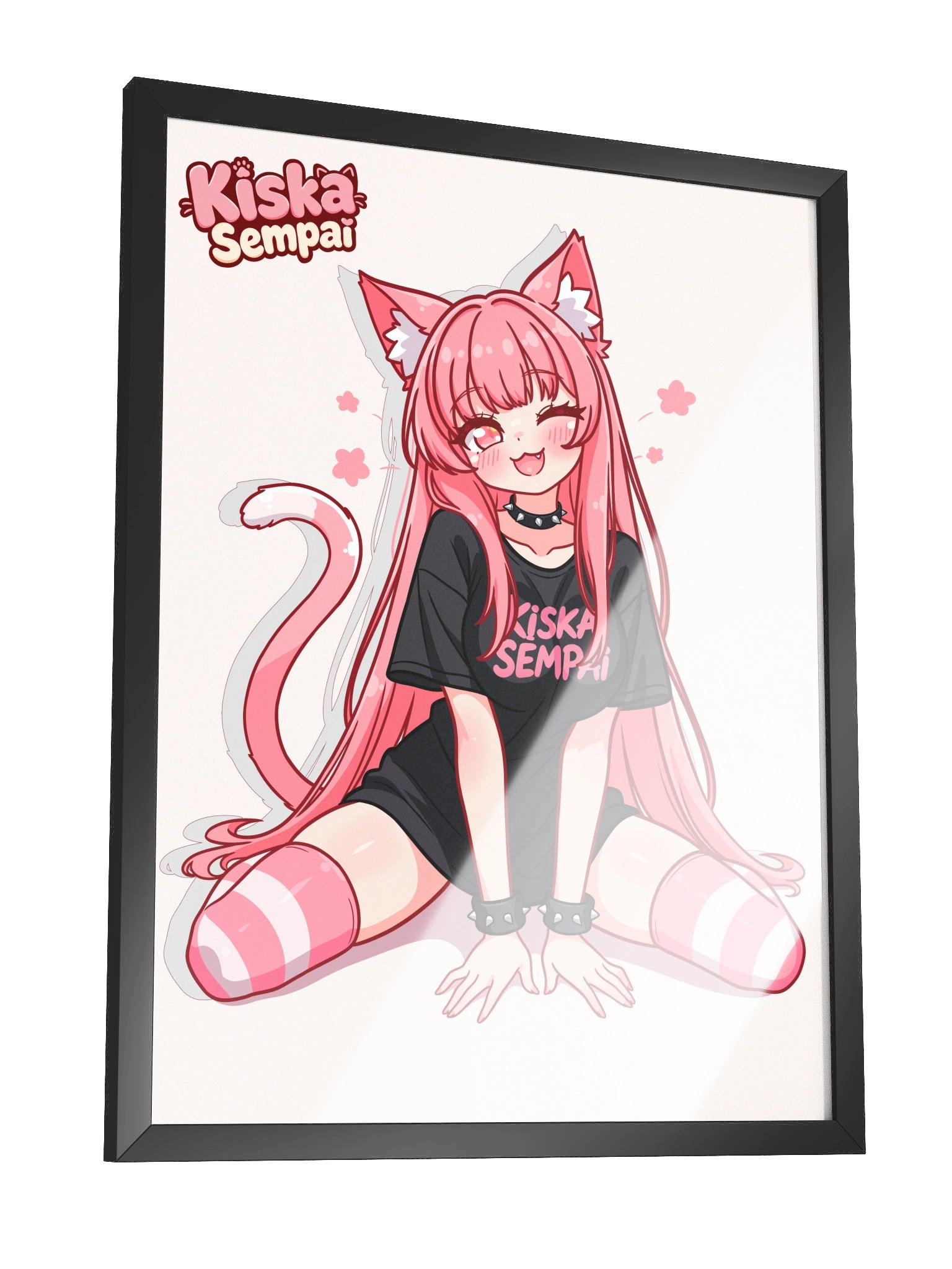 E-Catgirl Kiska ☆ Framed Wall Art product image (1)