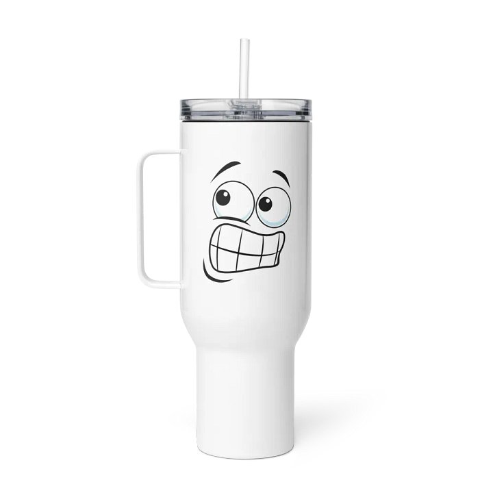 Fierce Faces Stainless Steel Travel Mug product image (2)