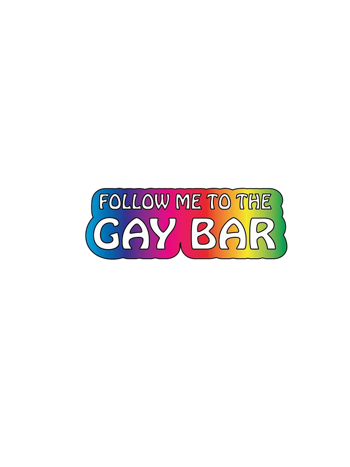 Follow Me to the Gay Bar - Magnet product image (2)
