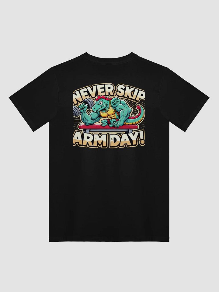Never Skip Arm Day Dino T-Shirt product image (2)
