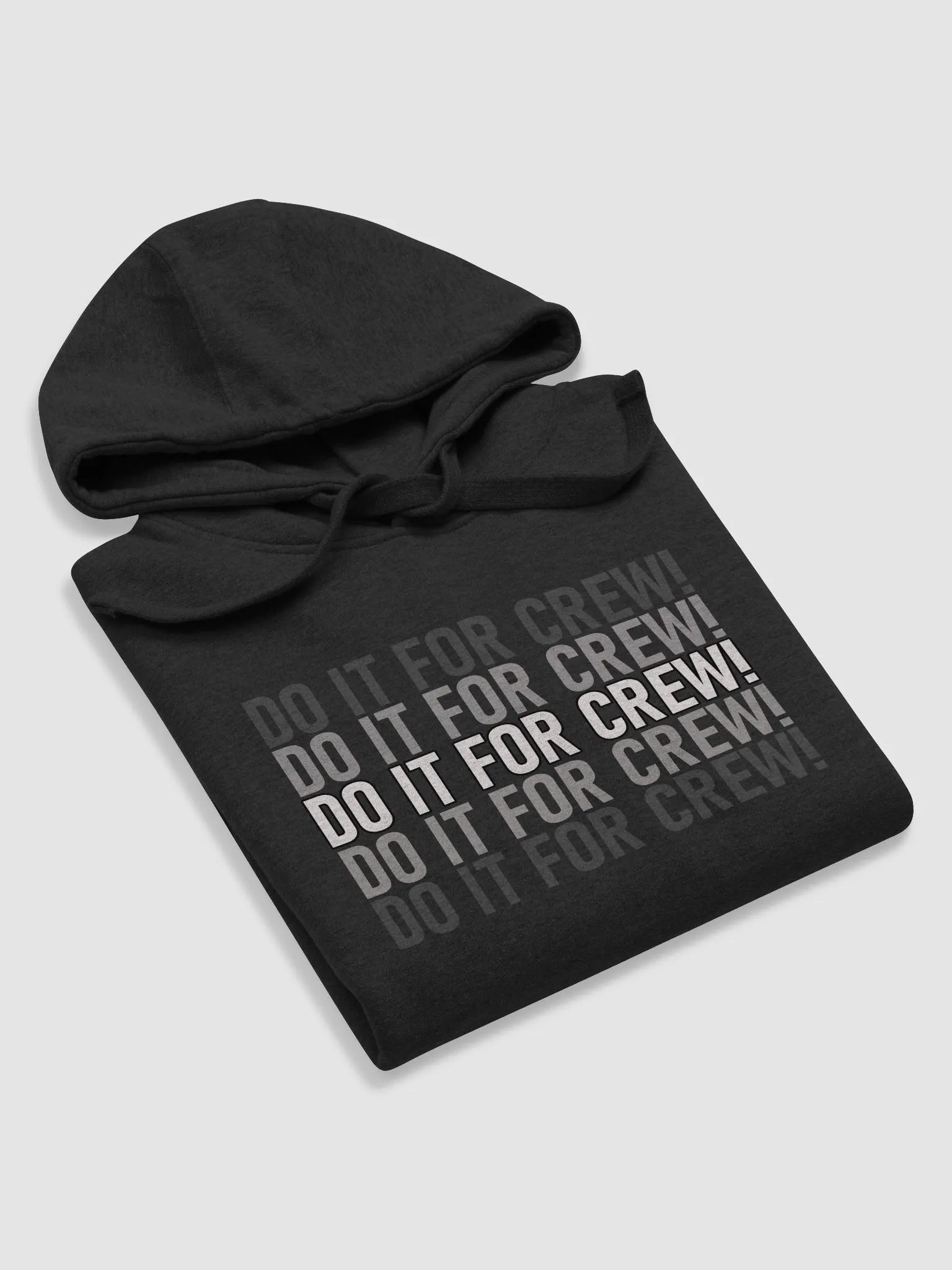 Do It For Crew - White Ombre Hoodie product image (46)