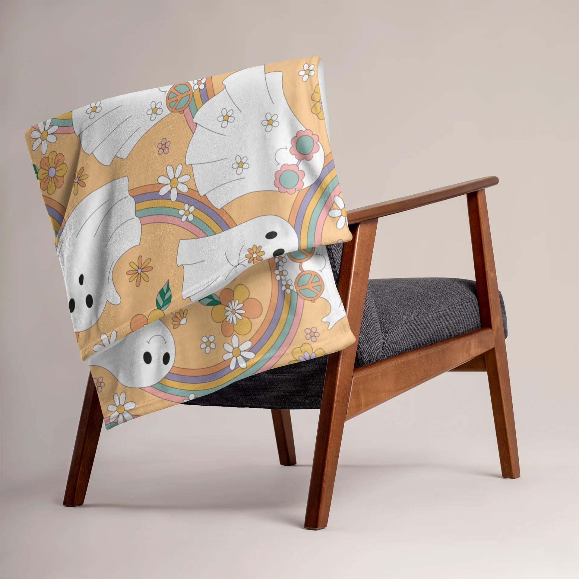 Groovy Ghosts Blanket product image (6)