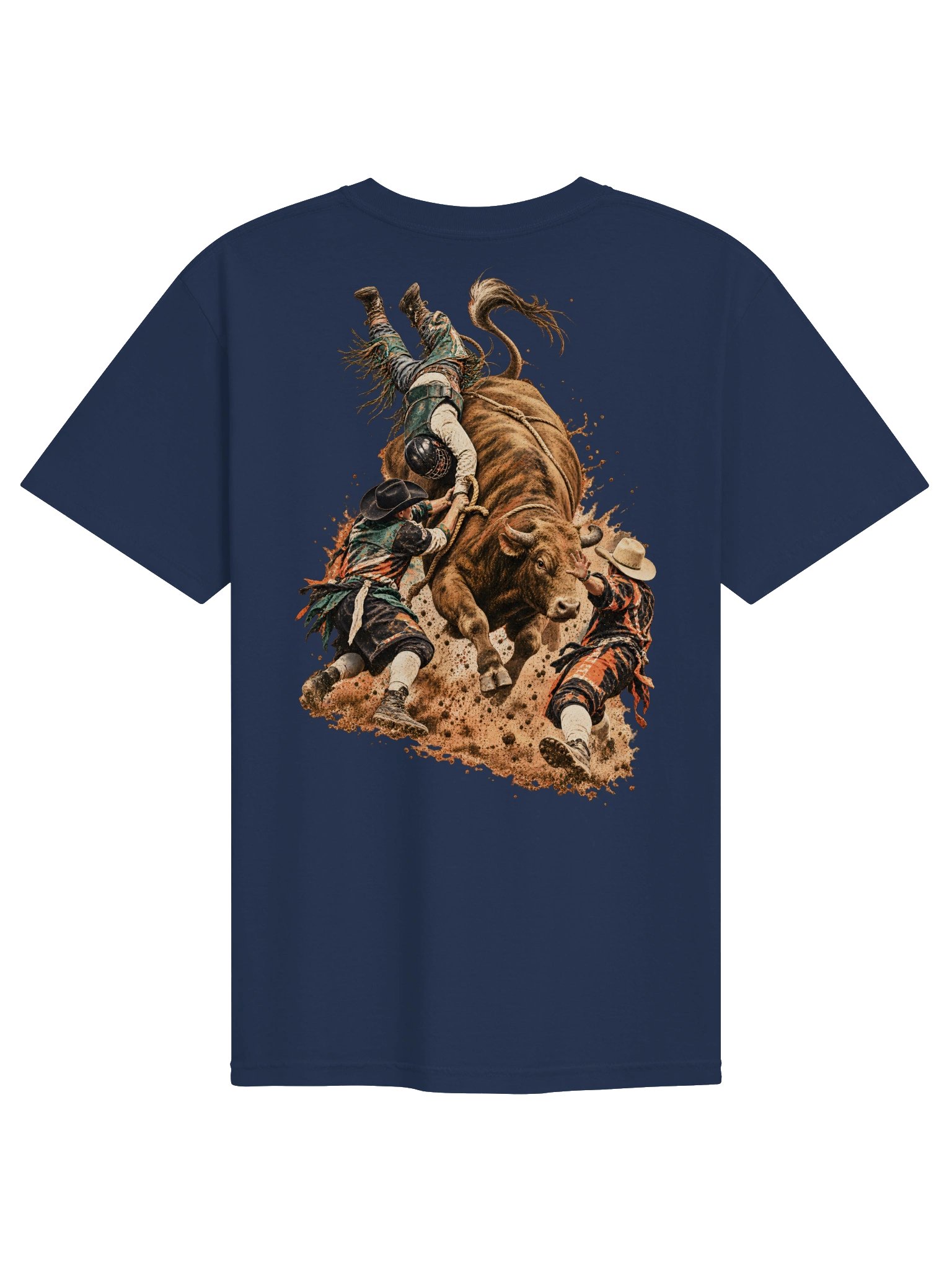 Vintage Rodeo Bullfighter Shirt — Danger Awaits | Broken Arena™ product image (4)