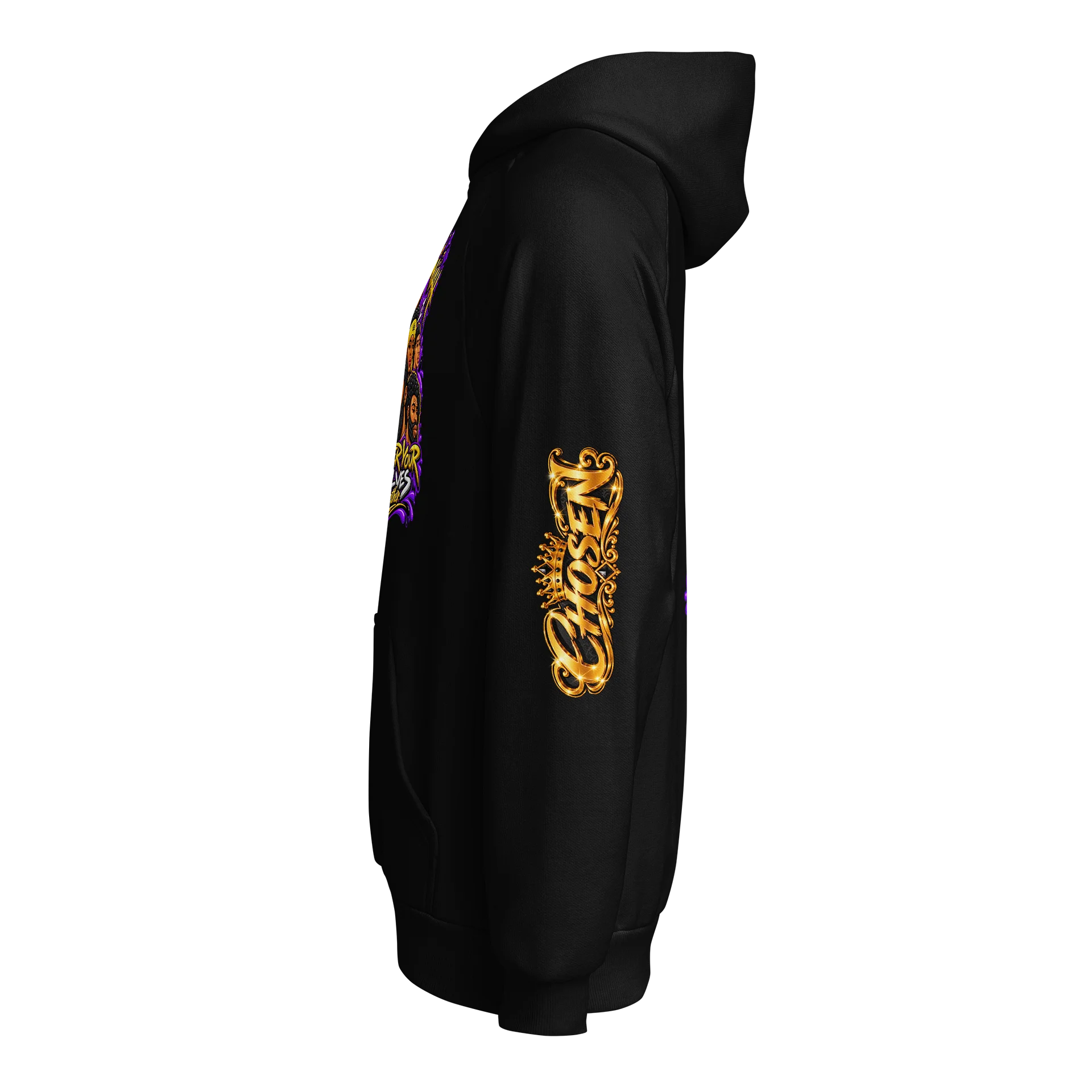 Zephaniah 2 vs 1 Gather Yourselves Hoodie Purple product image (5)