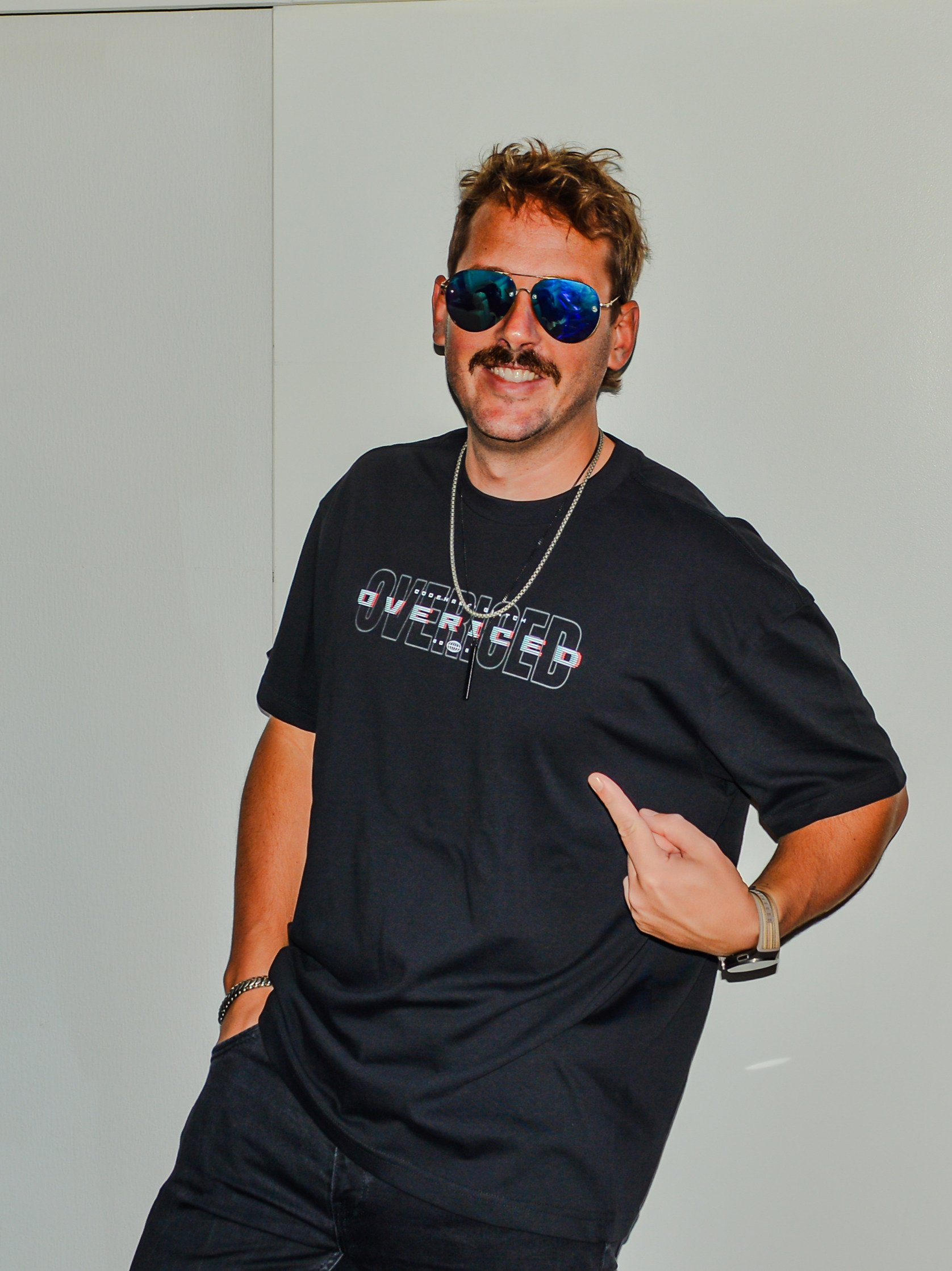 DJ Shirt – Glitch: OVERICED product image (4)