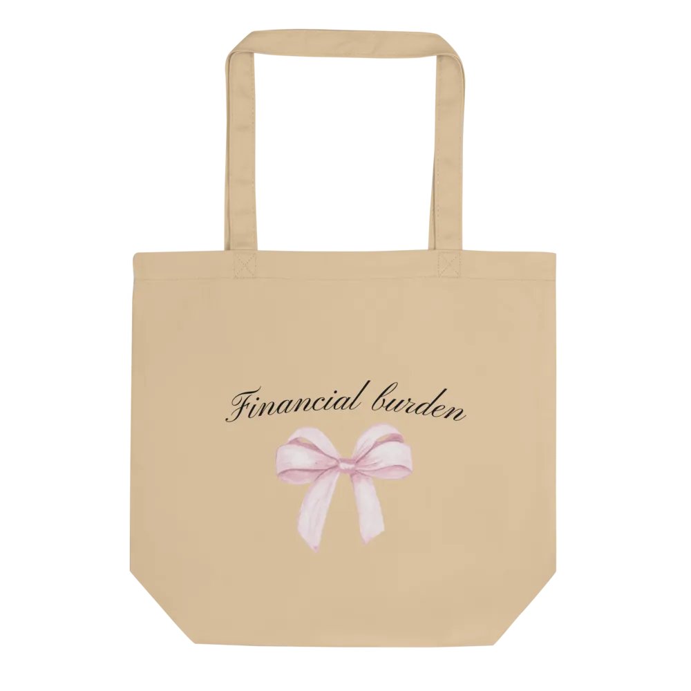 Financial burden tote bag product image (1)