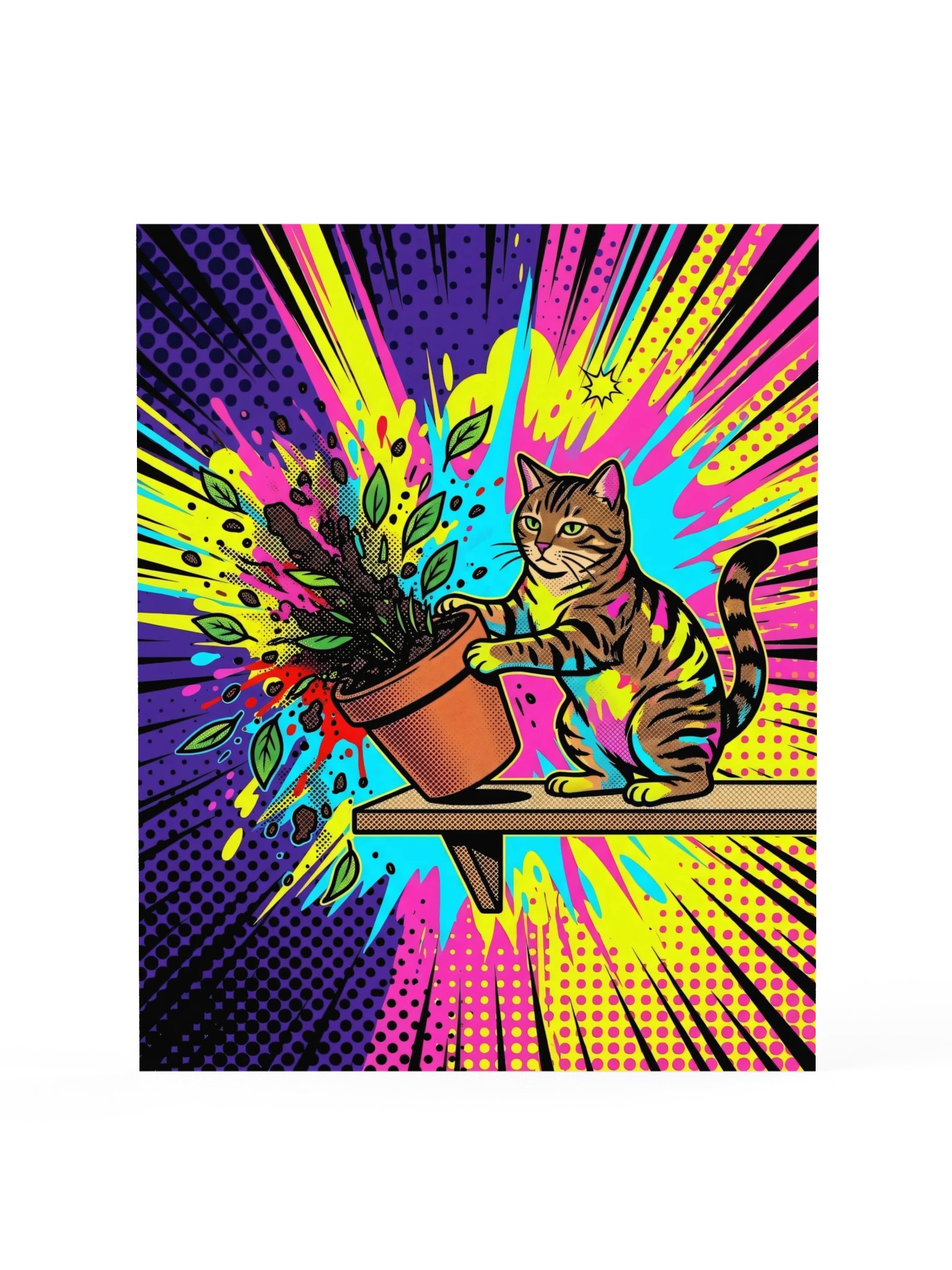 Plant Crime Tabby Poster product image (15)