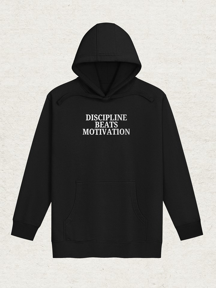 Discipline Beats Motivation Hoodie product image (2)