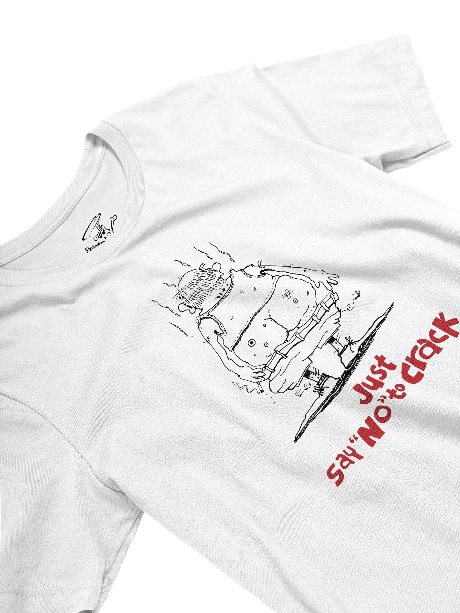 JUST SAY NO TO CRACK TEE product image (1)
