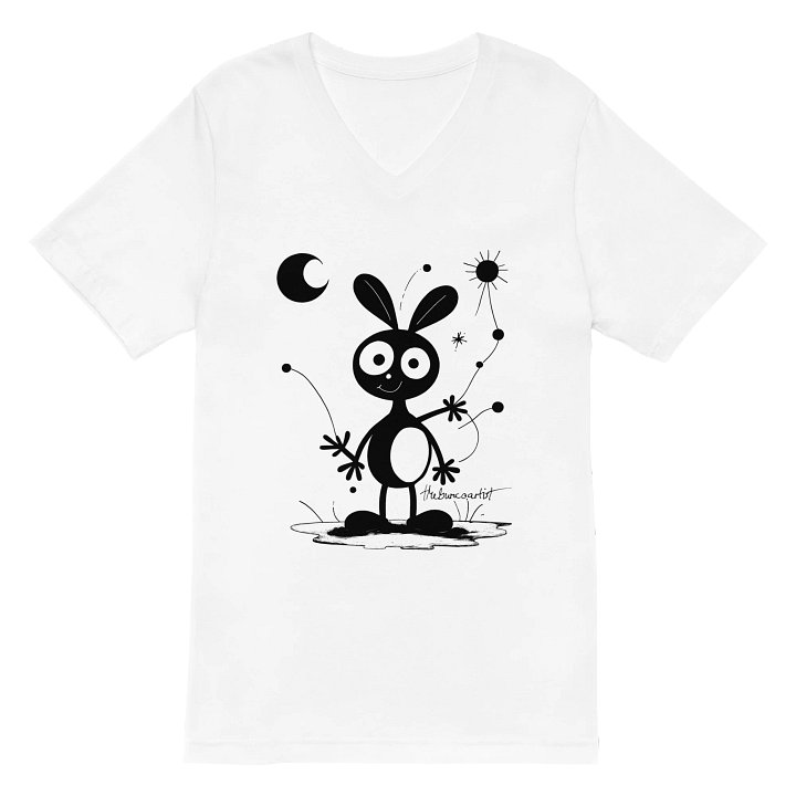 Bella+Canvas Short Sleeve V-Neck Jersey T-Shirt product image (2)
