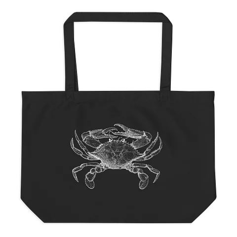 Smithsonian Environmental Research Center Large Crab Tote (Black) product image (1)