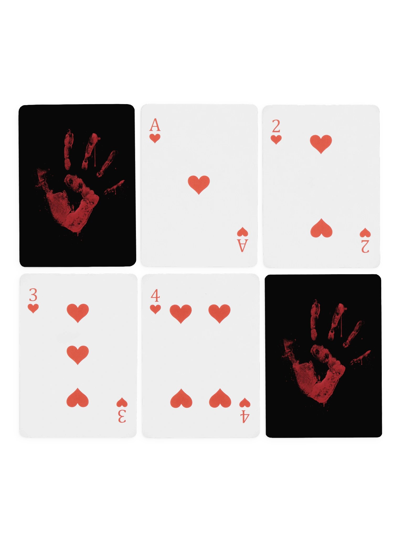 Bloody Handprint Playing Cards product image (4)