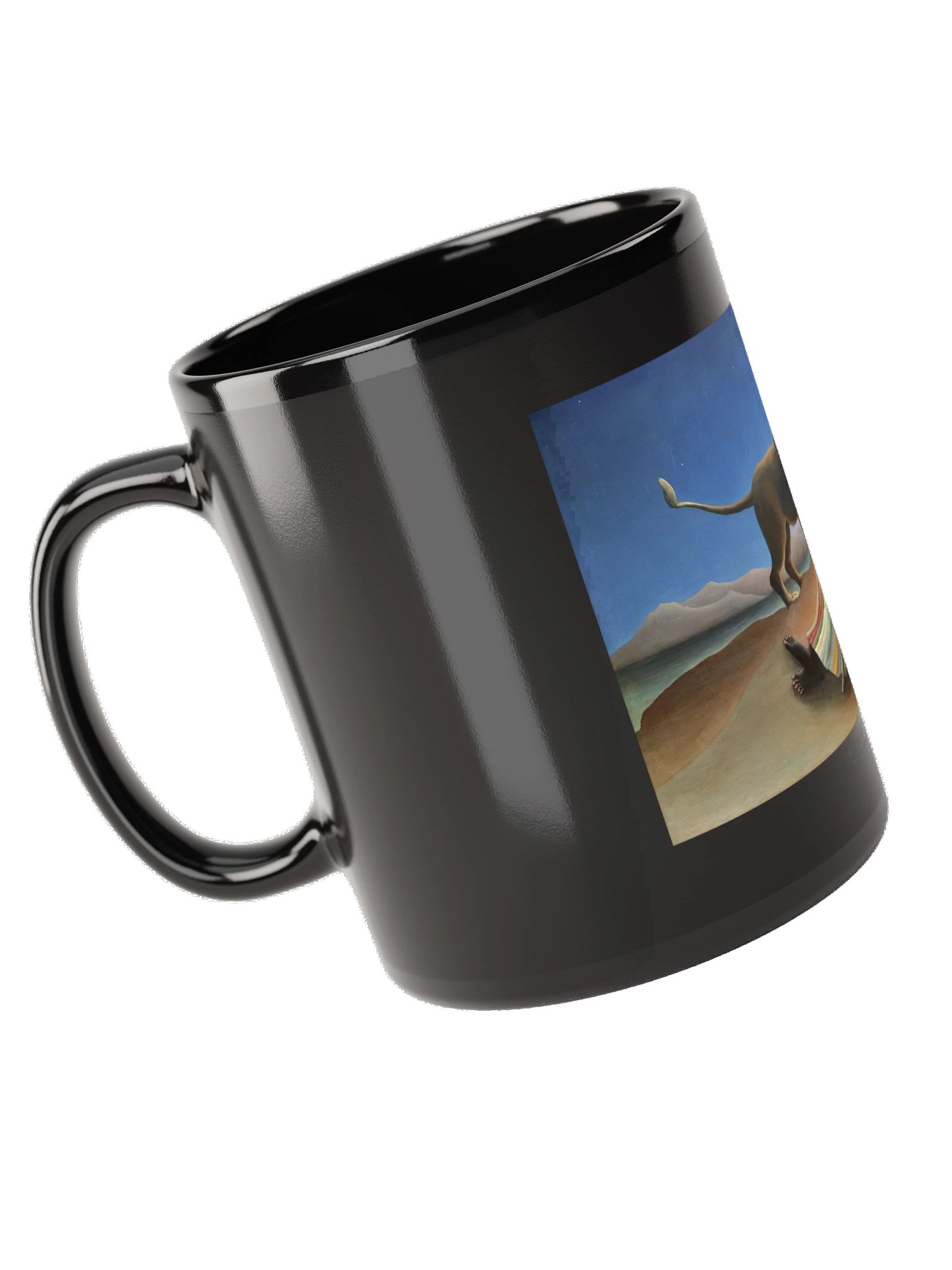 The Sleeping Gypsy — Black Mug product image (5)